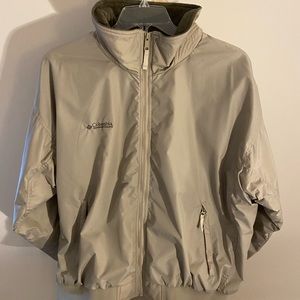 Columbia fleece lined jacket
